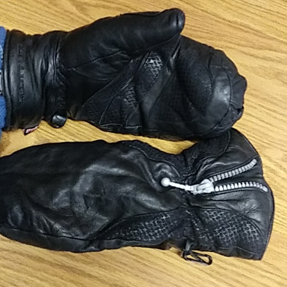 Scott Primaloft leather mittens USA Med Unisex